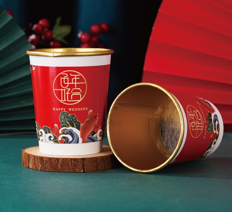 江西金箔隱茶杯定制